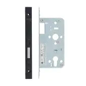 Din Euro Deadlock- Backset  55mm - 2 Pc Forend - Square