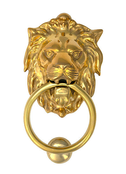 Lion Head Door Knocker