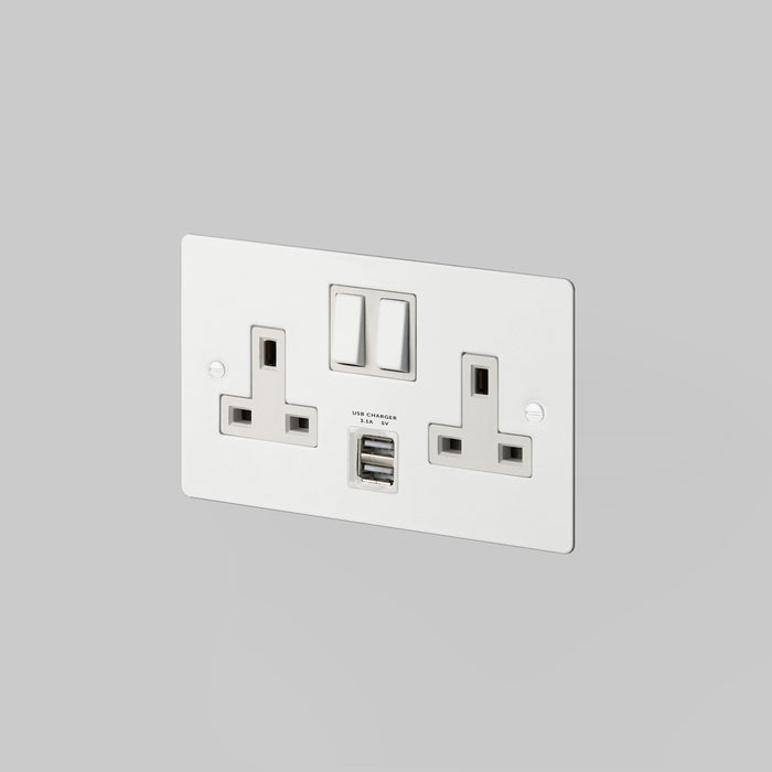 2G USB UK Plug Socket