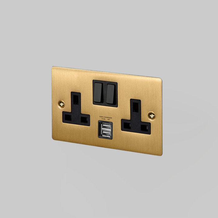 2G USB UK Plug Socket