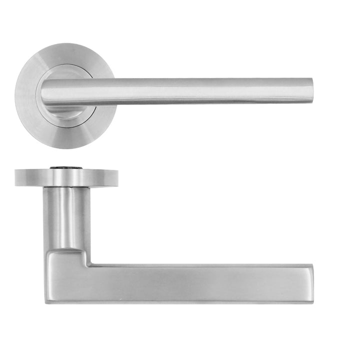 Varese Lever on Round Rose