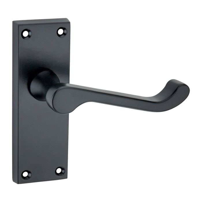 Victorian Scroll Latch Lever Handle 115mm
