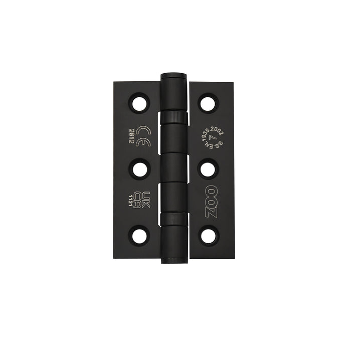 Grade 7 - 76mm x 50mm x 2mm Hinge - Ball Bearing UKCA/CE