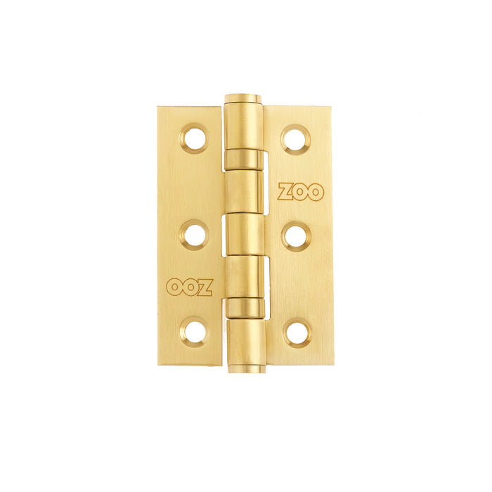 Hinges - Ball Bearing 76mm x 50mm x 2mm Square Corner