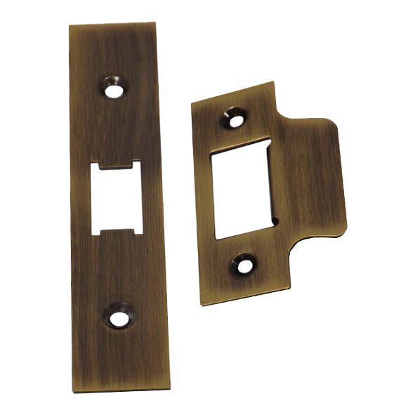 Spare Acc Pk for UK Flat Latch - *BLANK* - contains Forend, Strike and Fixing Screws