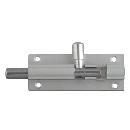 Aldridge Bolts 50mm ASEC Aluminium 25mm Wide Straight Barrel Bolt