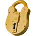 Aldridge Padlocks WALSALL LOCKS FB Old English Padlock / Yellow WALSALL LOCKS FB Old English Padlock