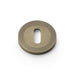 Alexander & Wilks Escutcheons Italian Brass Alexander & Wilks Concealed Fix Escutcheon Standard Profile - Antique Brass