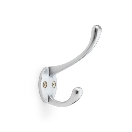 Alexander & Wilks Coat & Hat Hooks Satin Chrome Alexander & Wilks Victorian Hat and Coat Hook - Satin Chrome