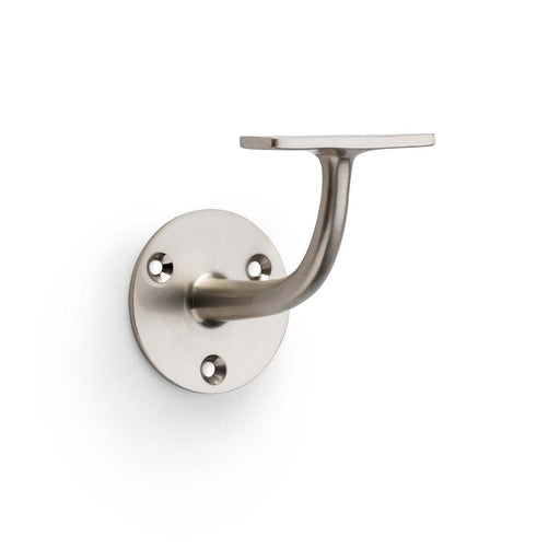 Alexander & Wilks Handrail Bracket Satin Nickel AW - Architectural Handrail Bracket