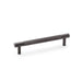 Alexander & Wilks Cupboard Handles Dark Bronze AW - Brunel Knurled T-Bar Cupboard Handle -Centres 128mm