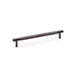 Alexander & Wilks Cupboard Handles Dark Bronze AW - Brunel Knurled T-Bar Cupboard Handle - Centres 160mm