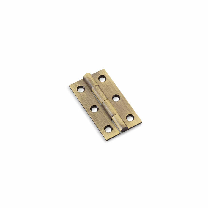 Alexander & Wilks Hinges Antique Brass AW CABINET BRASS BUTT HINGE 2"