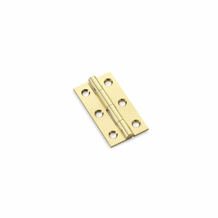 Alexander & Wilks Hinges Polished Brass AW CABINET BRASS BUTT HINGE 2"