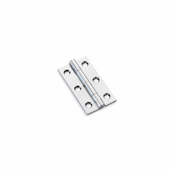 Alexander & Wilks Hinges Polished Chrome AW CABINET BRASS BUTT HINGE 2"