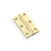 Alexander & Wilks Hinges Polished Brass AW CABINET BRASS BUTT HINGE 3"