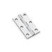 Alexander & Wilks Hinges Polished Chrome AW CABINET BRASS BUTT HINGE 3"