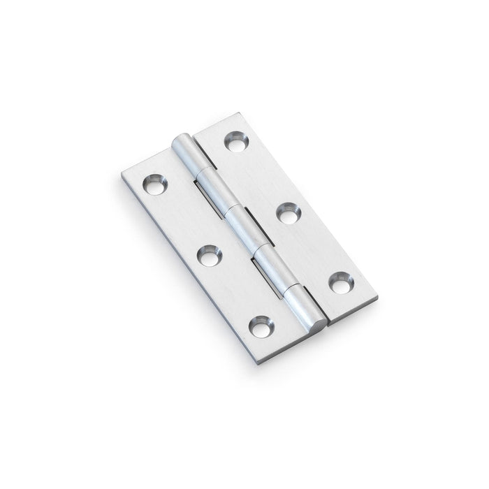 Alexander & Wilks Hinges Satin Chrome AW CABINET BRASS BUTT HINGE 3"