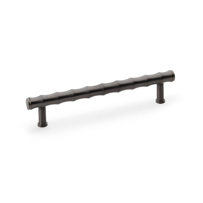 Alexander & Wilks Cupboard Handles Dark Bronze PVD AW - Crispin Bamboo T-bar Cupboard Handles Handle - 160mm