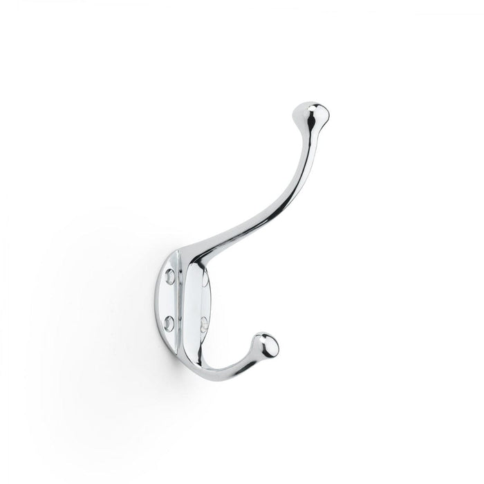 Alexander & Wilks Coat & Hat Hooks Polished Chrome AW Hat & Coat Hook