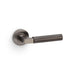 Alexander & Wilks Handles Dark Bronze AW - Hurricane Plain Lever on Round Rose