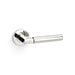 Alexander & Wilks Handles Polished NIckel AW - Hurricane Plain Lever on Round Rose