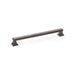 Alexander & Wilks Cupboard Handles Dark Bronze AW - Jesper Square Cabinet Pull Handle - Centres 224mm