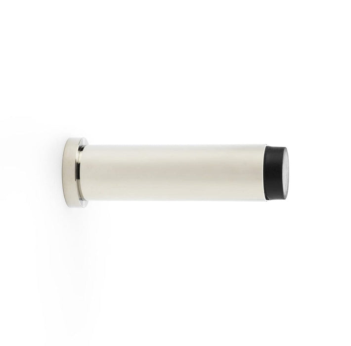 Alexander & Wilks Door Stops Polished Nickel AW - Plain Projection Cylinder Door Stop