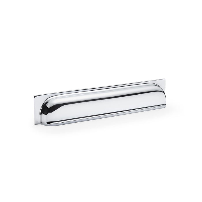 Alexander & Wilks Cupboard Handles Polished Chrome AW - Quantock Cup Pull Handle - Large - 229mm