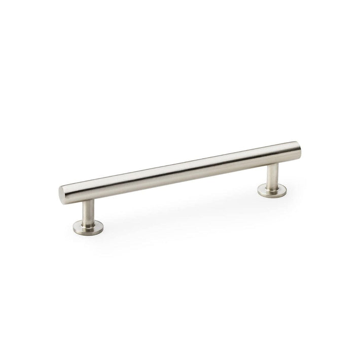 Alexander & Wilks Cupboard Handles Satin Nickel AW Round T-Bar Cabinet Pull Handle - 128mm