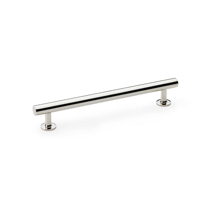 Alexander & Wilks Cupboard Handles Polished Nickel AW Round T-Bar Cabinet Pull Handle - 160mm