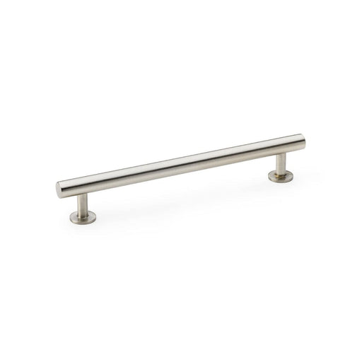 Alexander & Wilks Cupboard Handles Satin Nickel AW Round T-Bar Cabinet Pull Handle - 160mm