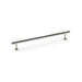 Alexander & Wilks Cupboard Handles Polished Nickel AW Round T-Bar Cabinet Pull Handle -192mm