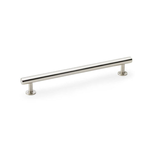 Alexander & Wilks Cupboard Handles Satin Nickel AW Round T-Bar Cabinet Pull Handle -192mm