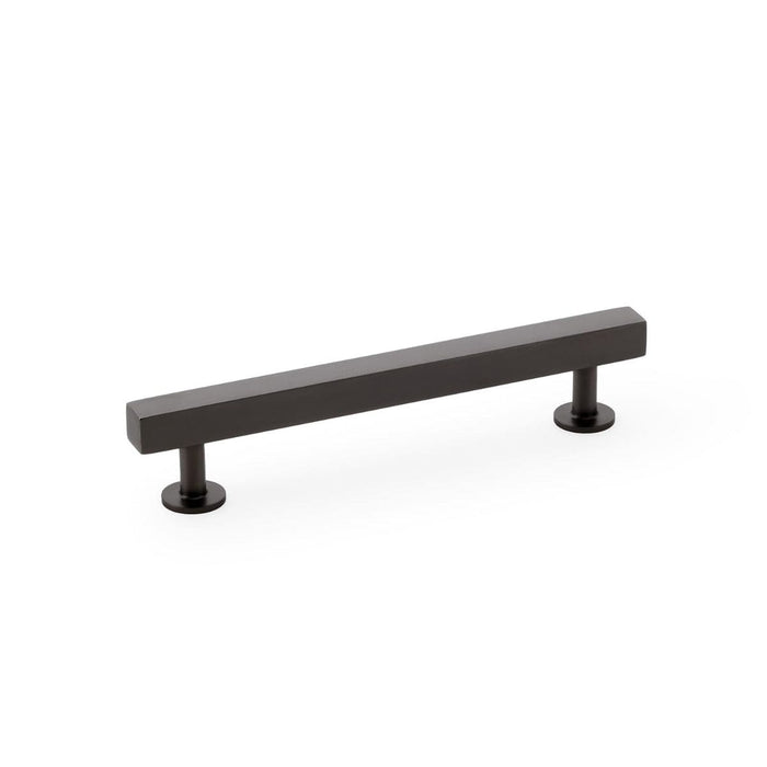 Alexander & Wilks Cupboard Handles Dark Bronze AW - Square T-Bar Cabinet Pull Handle -128mm