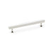 Alexander & Wilks Cupboard Handles Polished Nickel AW - Square T-Bar Cabinet Pull Handle - 160mm