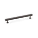 Alexander & Wilks Cupboard Handles Dark Bronze AW - Square T-Bar Cabinet Pull Handle -192mm