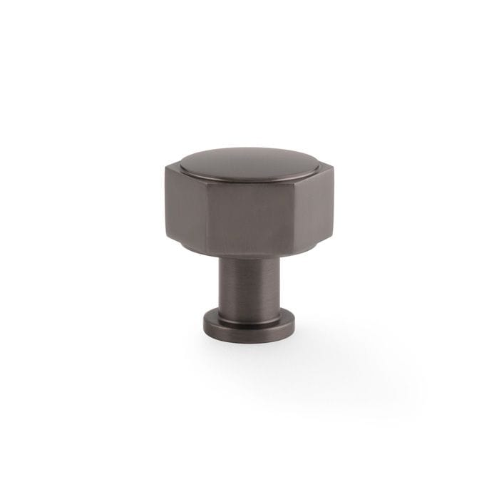 Alexander & Wilks Cupboard Knob Dark Bronze / 33mm AW VESPER HEX CABINET KNOB