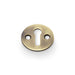 Alexander & Wilks Escutcheons Antique Bronze AW - Victorian Standard Profile Escutcheon