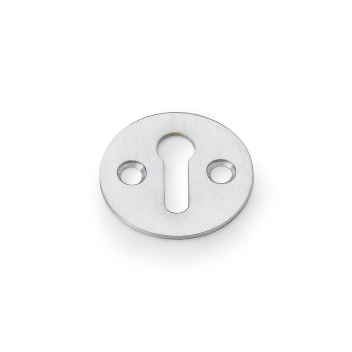 Alexander & Wilks Escutcheons Satin Chrome AW - Victorian Standard Profile Escutcheon