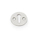 Alexander & Wilks Escutcheons Satin Nickel AW - Victorian Standard Profile Escutcheon