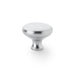 Alexander & Wilks Cupboard Knob Satin Chrome AW WADE ROUND CABINET KNOB 38MM