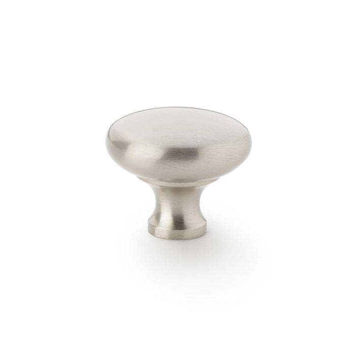 Alexander & Wilks Cupboard Knob Satin Nickel AW WADE ROUND CABINET KNOB 38MM