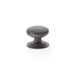 Alexander & Wilks Cupboard Knob Dark Bronze / 32mm AW - Waltz Round Cupboard Knob on Stepped Rose