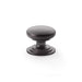 Alexander & Wilks Cupboard Knob Dark Bronze / 38mm AW - Waltz Round Cupboard Knob on Stepped Rose