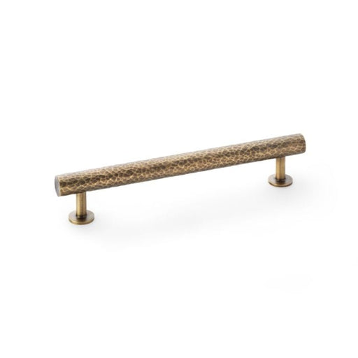 Alexander & Wilks Cupboard Handles Antique Brass Leila Hammered T-bar Cupboard Pull Handle 160mm