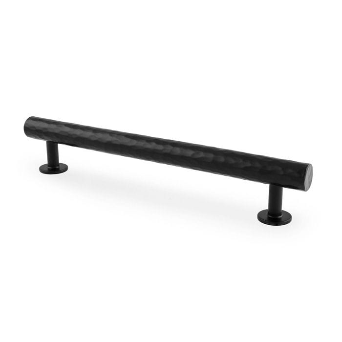 Alexander & Wilks Cupboard Handles Black Leila Hammered T-bar Cupboard Pull Handle 160mm