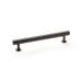 Alexander & Wilks Cupboard Handles Dark Bronze Leila Hammered T-bar Cupboard Pull Handle 160mm