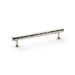 Alexander & Wilks Cupboard Handles Polished Nickel Leila Hammered T-bar Cupboard Pull Handle 160mm