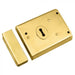 Alexander & Wilks Deadlocks Polished Brass RIM DEADLOCK